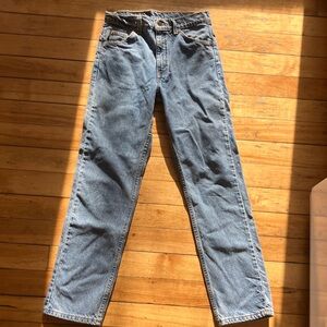 Levi's Light Blue Straight Jeans